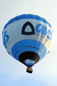 OO-BOB hot air balloon. Photograph by G Bann