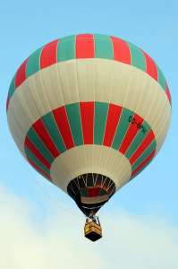 OO-BPM hot air balloon. Photograph by G Bann
