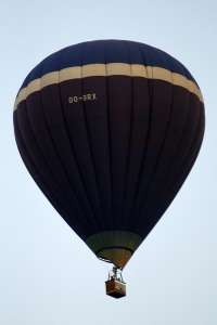 OO-BRX hot air balloon. Photograph by G Bann