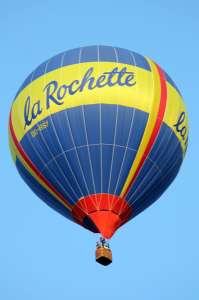 OO-BSY hot air balloon. Photograph by G Bann