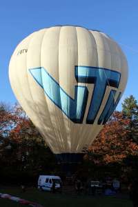 OO-BTV hot air balloon. Photograph by G Bann