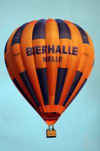 OO-BUB hot air balloon. Photograph by G Bann