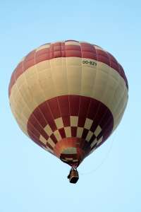 OO-BZY hot air balloon. Photograph by G Bann