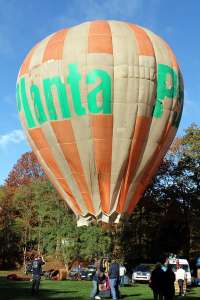 OO-GDB hot air balloon. Photograph by G Bann