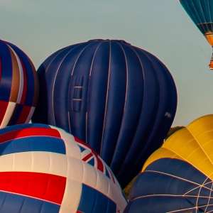 PH-CJW hot air balloon. Photograph by Dave