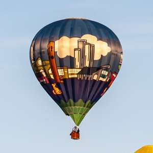 PH-HDB hot air balloon. Photograph by Dave