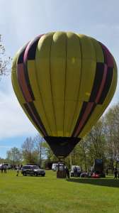 PH-JEL hot air balloon. Photograph by Dave
