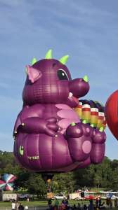 Dragon hot air balloon PH-MAM. Photograph by Dave