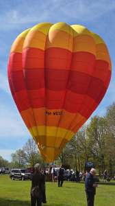 PH-WEO hot air balloon. Photograph by Dave