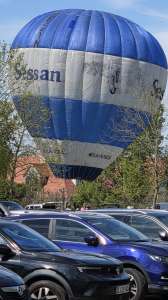 SE-NYN hot air balloon. Photograph by Dave