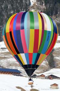 SP-BEF hot air balloon. Photograph by G Bann