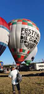 XB-NVE hot air balloon. Photograph by George_Madd